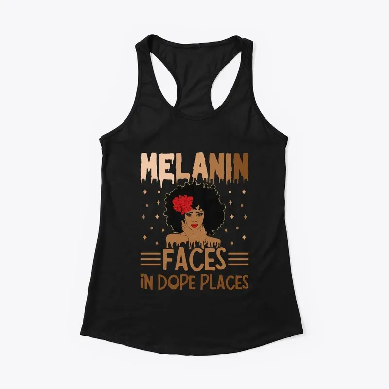 Melanin Faces in Dope Places