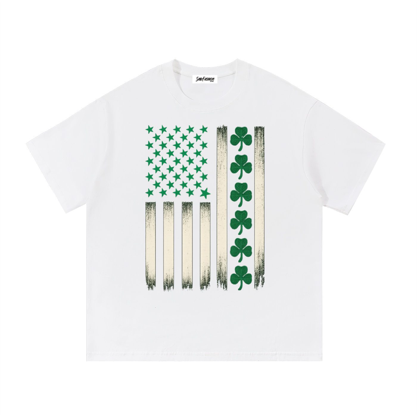 Shamrock American Flag